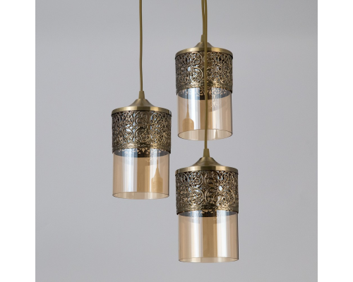 Citilux Эмир CL467033 Люстра подвесная Бронза