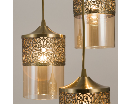 Citilux Эмир CL467033 Люстра подвесная Бронза