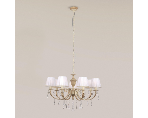 Citilux Элиза CL423171 Люстра подвесная с абажурами Бежевая