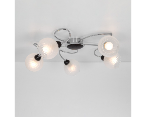 Citilux Одиссей CL130151 Люстра потолочная Венге Хром