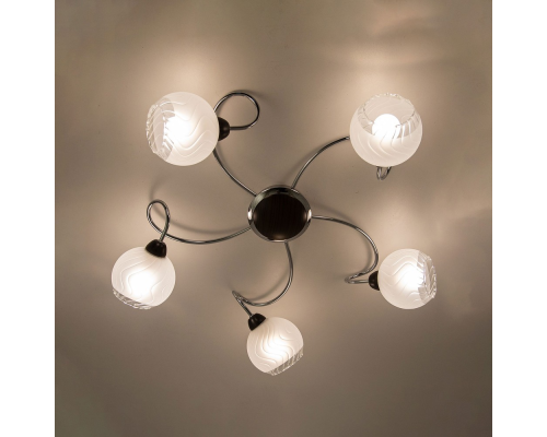 Citilux Одиссей CL130151 Люстра потолочная Венге Хром