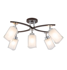 Citilux Фортуна CL156152 Люстра с поворотными плафонами Венге Хром