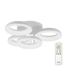 Citilux Паркер CL225140R Люстра с пультом светодиодная Белая