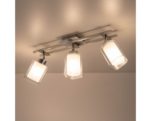 Citilux Риволи CL104130 Люстра с поворотными плафонами Алюминий