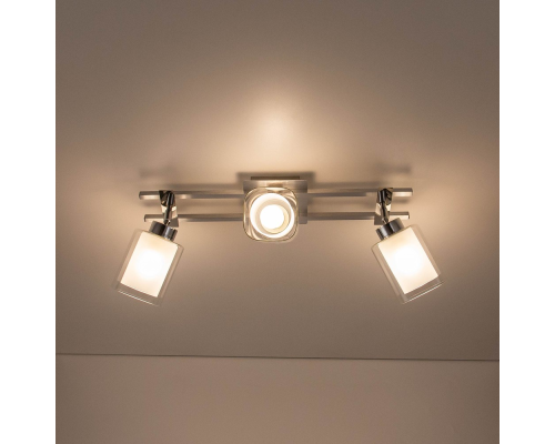 Citilux Риволи CL104130 Люстра с поворотными плафонами Алюминий