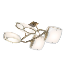 Citilux Берген CL161143 Люстра с поворотными плафонами Бронза