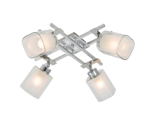 Citilux Риволи CL104140 Люстра с поворотными плафонами Алюминий
