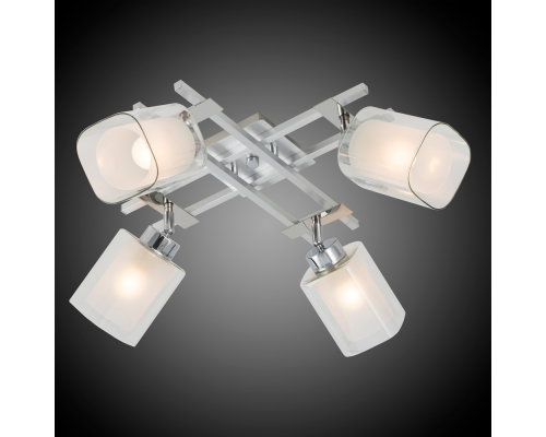 Citilux Риволи CL104140 Люстра с поворотными плафонами Алюминий