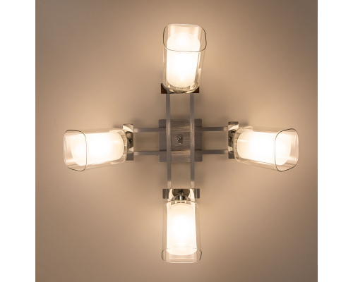 Citilux Риволи CL104140 Люстра с поворотными плафонами Алюминий