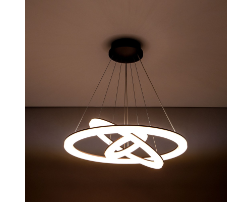 Citilux Электрон Смарт CL710A105S Умная подвесная люстра Венге