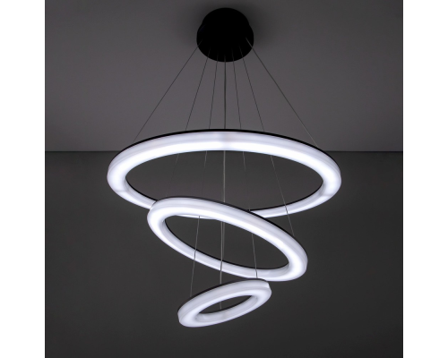 Citilux Электрон Смарт CL710A105S Умная подвесная люстра Венге