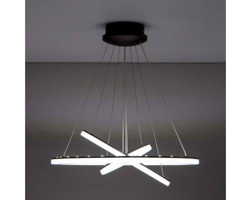 Citilux Электрон Смарт CL710A105S Умная подвесная люстра Венге