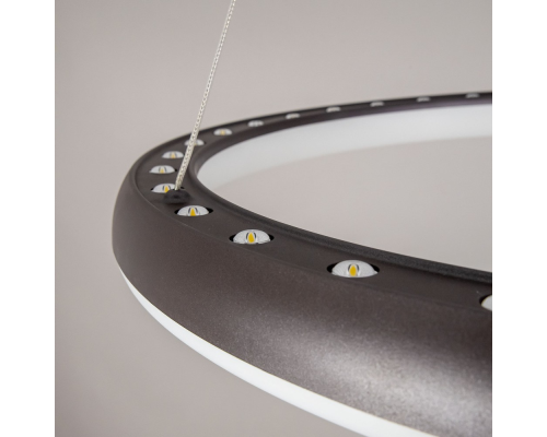 Citilux Юпитер Смарт CL730A095S Умная подвесная люстра Венге