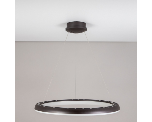 Citilux Юпитер Смарт CL730A095S Умная подвесная люстра Венге