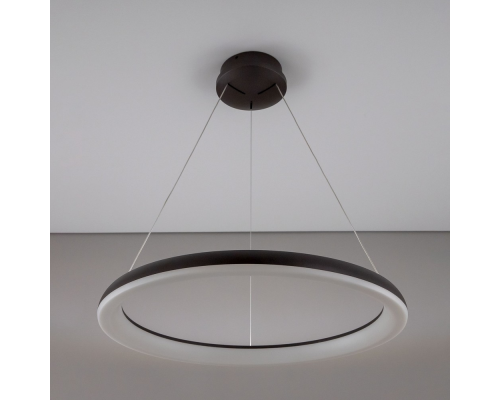 Citilux Юпитер Смарт CL730A095S Умная подвесная люстра Венге