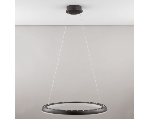 Citilux Юпитер Смарт CL730A095S Умная подвесная люстра Венге