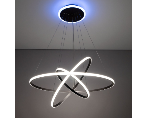 Citilux Неон Смарт CL731A095E Умная подвесная люстра Венге