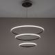 Citilux Неон Смарт CL731A095E Умная подвесная люстра Венге