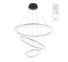 Citilux Электрон CL710105RS LED Люстра подвесная с пультом Венге