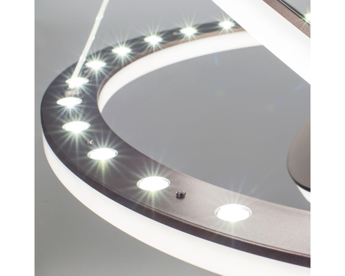 Citilux Электрон CL710105RS LED Люстра подвесная с пультом Венге