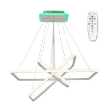 Citilux Неон CL731K110RB LED Люстра подвесная с пультом Белая