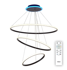 Citilux Неон CL731095RGB LED Люстра подвесная с пультом Венге