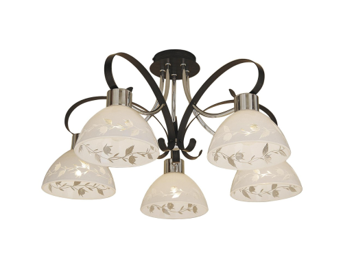 Citilux Фуга CL154151 Люстра потолочная Венге Хром