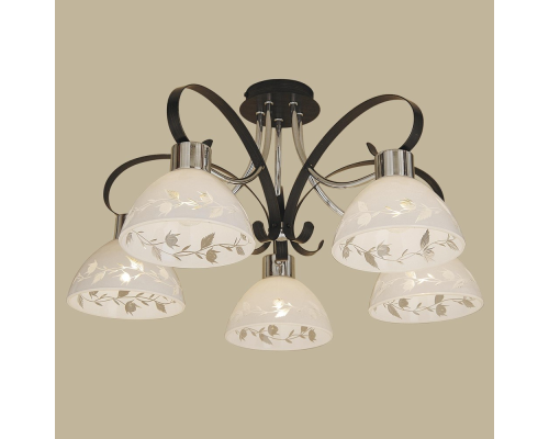 Citilux Фуга CL154151 Люстра потолочная Венге Хром