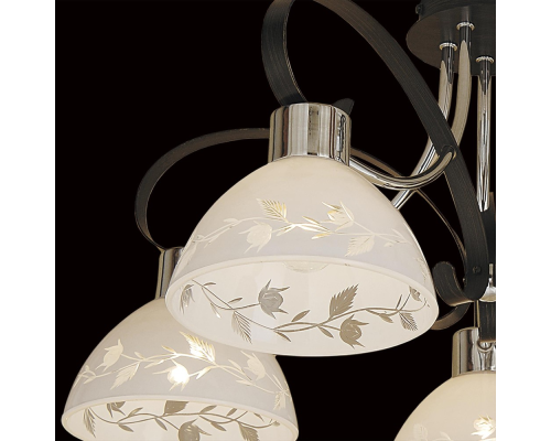 Citilux Фуга CL154151 Люстра потолочная Венге Хром