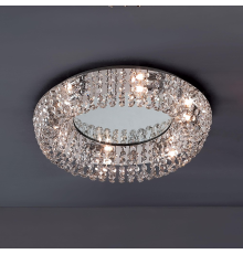 Citilux Тахо CL310164 Люстра хрустальная Хром