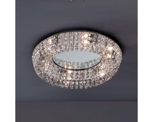 Citilux Тахо CL310164 Люстра хрустальная Хром