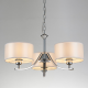 Citilux Эвита CL466130 Люстра подвесная с белыми абажурами