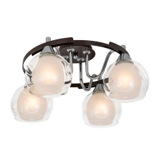 Citilux Остин CL115145 Люстра потолочная Венге Хром