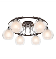 Citilux Остин CL115165 Люстра потолочная Венге Хром