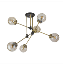 Citilux Планета CL105165 Люстра на штанге поворотная  Бронза