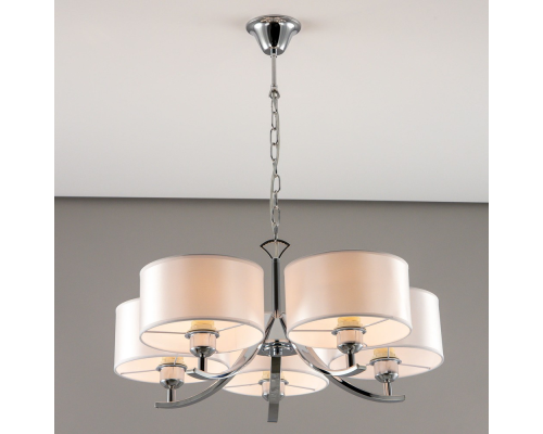 Citilux Эвита CL466150 Люстра подвесная с белыми абажурами