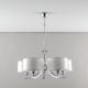 Citilux Эвита CL466150 Люстра подвесная с белыми абажурами