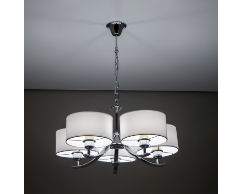 Citilux Эвита CL466150 Люстра подвесная с белыми абажурами