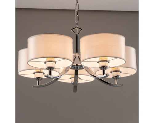 Citilux Эвита CL466150 Люстра подвесная с белыми абажурами