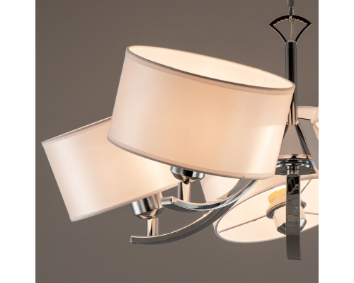 Citilux Эвита CL466150 Люстра подвесная с белыми абажурами