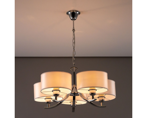 Citilux Эвита CL466150 Люстра подвесная с белыми абажурами