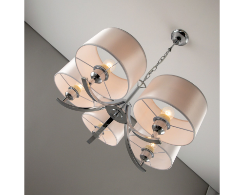 Citilux Эвита CL466150 Люстра подвесная с белыми абажурами