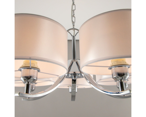 Citilux Эвита CL466150 Люстра подвесная с белыми абажурами