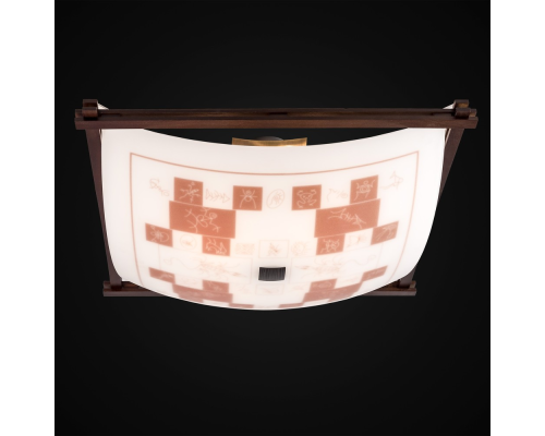 Citilux CL937335 Люстра потолочная Венге Доминикана