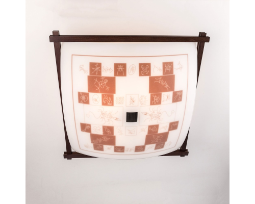 Citilux CL937335 Люстра потолочная Венге Доминикана