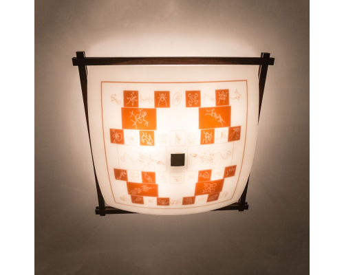 Citilux CL937335 Люстра потолочная Венге Доминикана