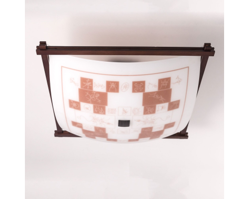 Citilux CL937335 Люстра потолочная Венге Доминикана