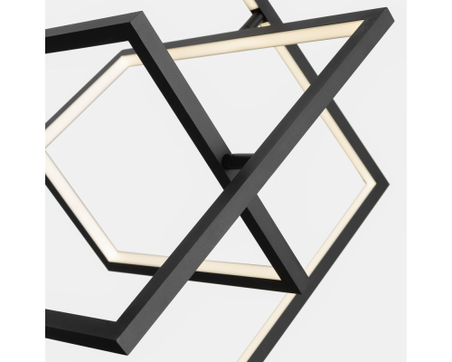 Citilux Cube CL719241 Подвесная светодиодная люстра Чёрная
