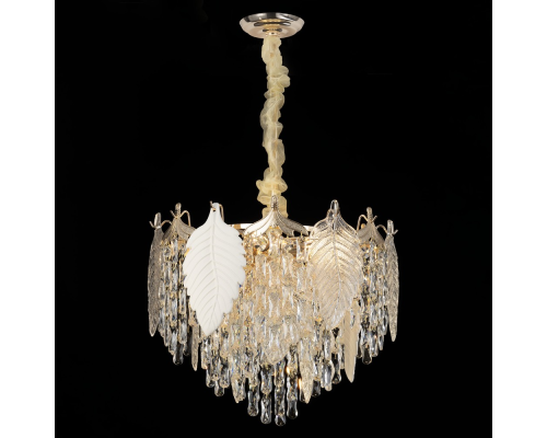 Citilux Darby CL309252 Люстра хрустальная подвесная Золото