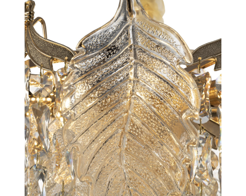 Citilux Darby CL309252 Люстра хрустальная подвесная Золото